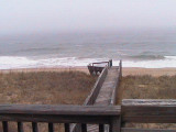 View of oceanfront from a house in Duck